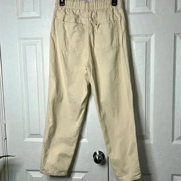 H&M High Waist Twill Trousers Size 6 - Picture 7 of 14